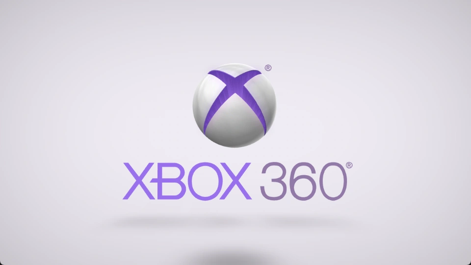 Lavender: fully revealed sphere and XBOX 360 lettering