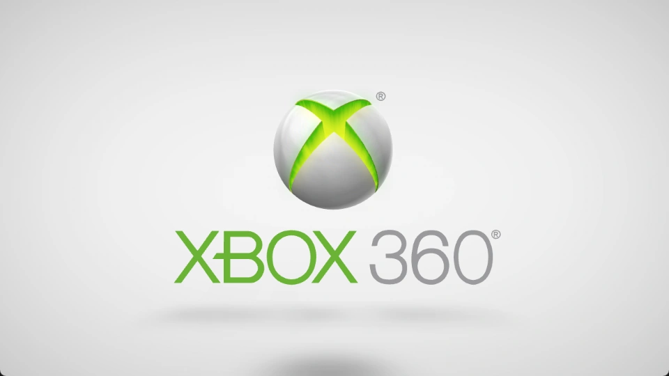 Xbox Original: fully revealed sphere and XBOX 360 lettering