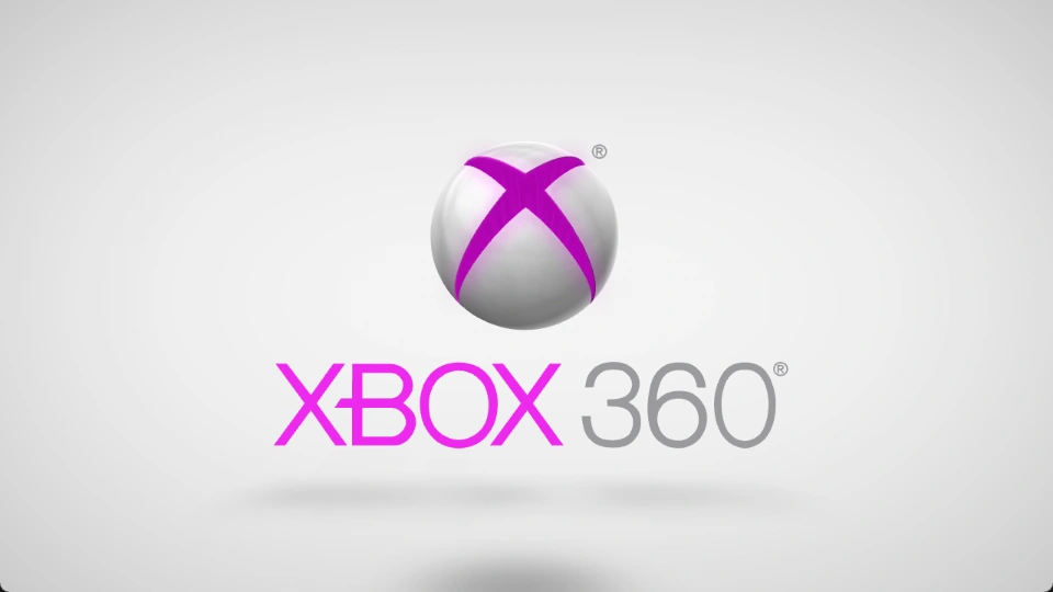 Purple / standard: fully revealed sphere and XBOX 360 lettering