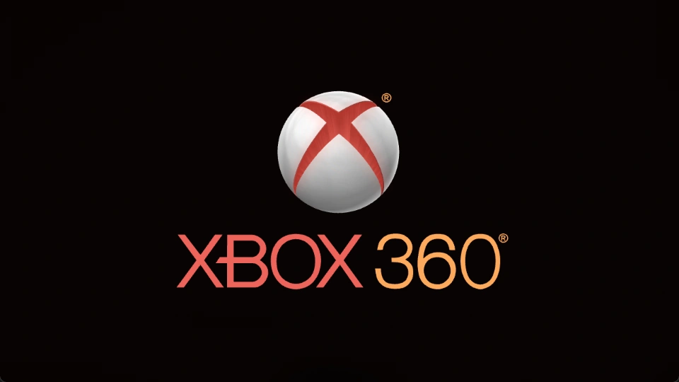 Volcano / Red & Orange: fully revealed sphere and XBOX 360 lettering
