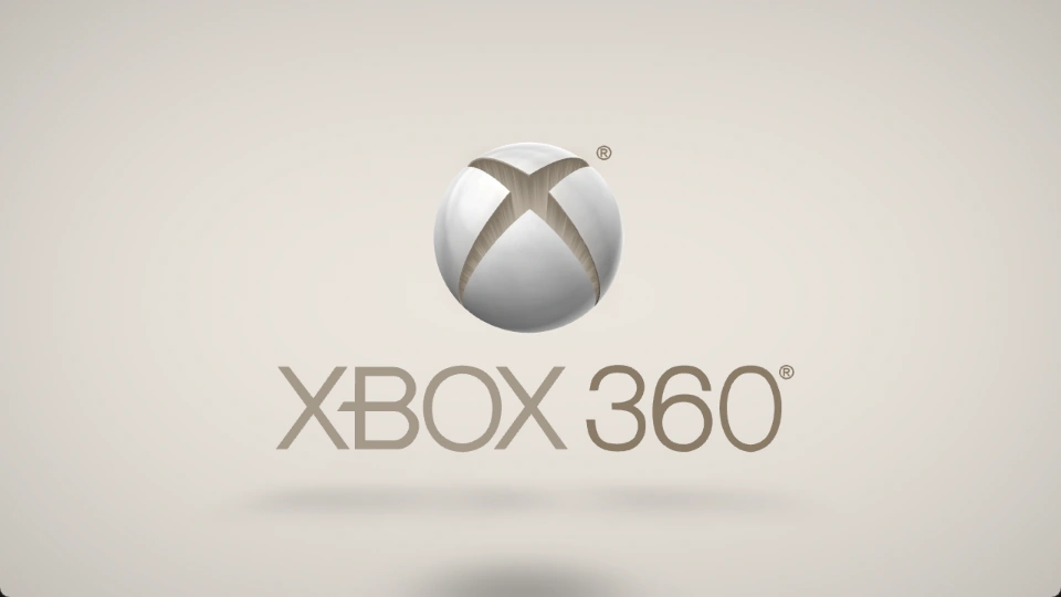 Warm Silver: fully revealed sphere and XBOX 360 lettering